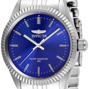 Invicta Herrklocka 29375 Specialty Blå/Stål Ø43 mm