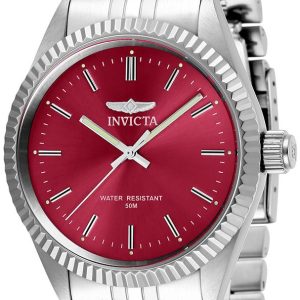 Invicta Herrklocka 29376 Specialty Röd/Stål Ø43 mm