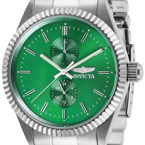 Invicta Herrklocka 29419 Specialty Grön/Stål Ø43 mm