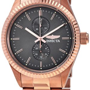 Invicta Herrklocka 29432 Specialty Grå/Roséguldstonat stål Ø43 mm