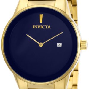 Invicta Herrklocka 29472 Specialty Blå/Gulguldtonat stål Ø40 mm