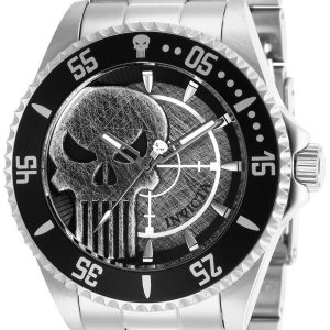 Invicta Herrklocka 29693 Marvel Grå/Stål Ø44 mm