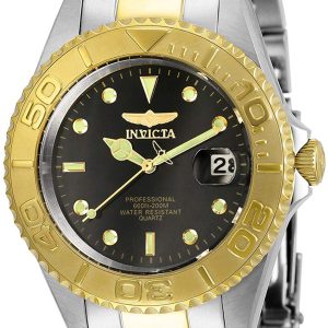 Invicta Herrklocka 29941 Pro Diver Svart/Gulguldtonat stål Ø37.5 mm