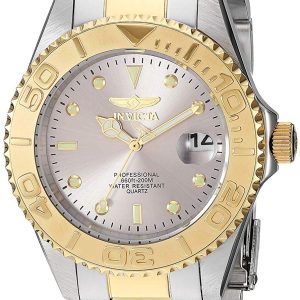 Invicta Herrklocka 29943 Pro Diver Grå/Gulguldtonat stål Ø37.5 mm