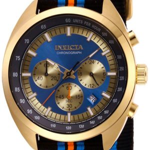 Invicta Herrklocka 29990 S1 Rally Flerfärgad/Textil Ø44.5 mm