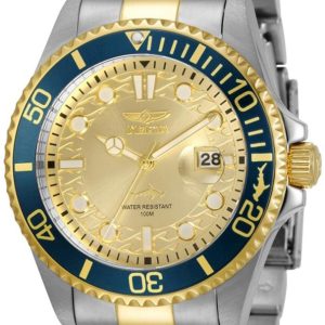 Invicta Herrklocka 30022 Pro Diver Gulguldstonad/Gulguldtonat stål