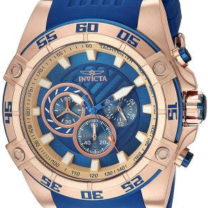 Invicta Herrklocka 30110 Speedway Blå/Roséguldstonat stål Ø52 mm