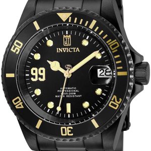 Invicta Herrklocka 30199 Jason Taylor Svart/Stål Ø40 mm