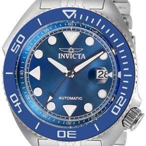 Invicta Herrklocka 30411 Blå/Stål Ø47 mm