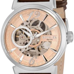 Invicta Herrklocka 30457 Roséguldstonad/Läder Ø41 mm