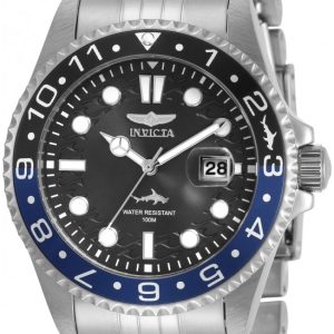 Invicta Herrklocka 30620 Svart/Stål Ø43 mm