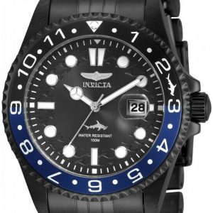 Invicta Herrklocka 30627 Svart/Stål Ø43 mm