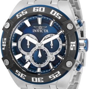 Invicta Herrklocka 30652 Blå/Stål Ø50 mm