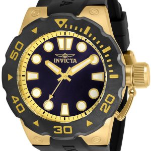 Invicta Herrklocka 30721 Blå/Gummi Ø51 mm