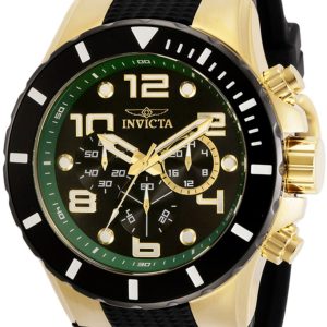 Invicta Herrklocka 30777 Svart/Gummi Ø50 mm