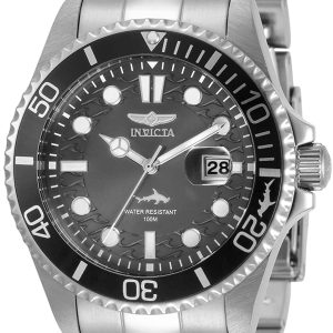 Invicta Herrklocka 30806 Pro Diver Grå/Stål Ø43 mm