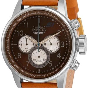 Invicta Herrklocka 30916 S1 Rally Brun/Läder Ø46 mm