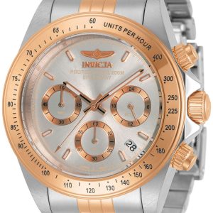 Invicta Herrklocka 30995 Speedway Silverfärgad/Roséguldstonat stål