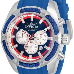 Invicta Herrklocka 31064 Bolt Blå/Stål Ø52 mm