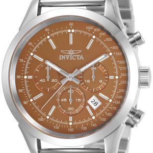 Invicta Herrklocka 31294 Speedway Brun/Stål Ø45 mm