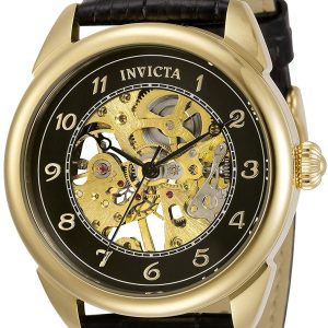 Invicta Herrklocka 31307 Specialty Svart/Läder Ø42 mm