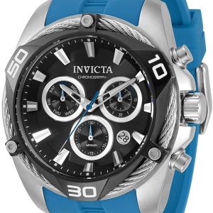 Invicta Herrklocka 31312 Bolt Svart/Stål Ø50 mm