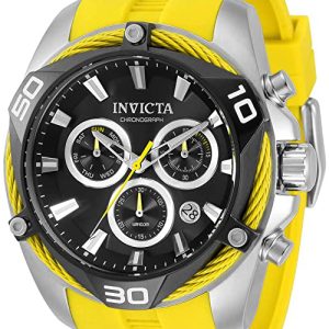 Invicta Herrklocka 31313 Bolt Svart/Stål Ø50 mm