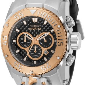 Invicta Herrklocka 31443 Svart/Stål Ø52 mm