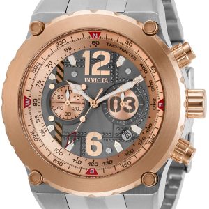 Invicta Herrklocka 31590 Aviator Grå/Stål Ø50 mm