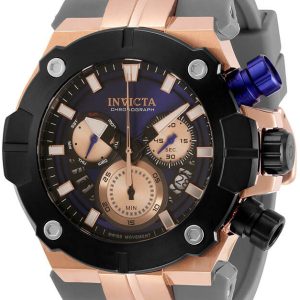 Invicta Herrklocka 32137 Sea Hunter Blå/Roséguldstonat stål Ø52 mm