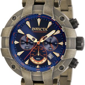 Invicta Herrklocka 32221 Blå/Stål Ø48 mm