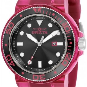 Invicta Herrklocka 32329 Svart/Gummi Ø51.5 mm