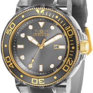 Invicta Herrklocka 32335 Grå/Plast Ø51.5 mm