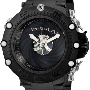 Invicta Herrklocka 32952 Svart/Stål Ø52 mm