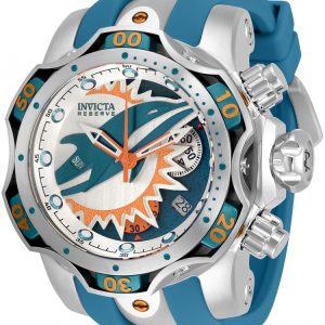 Invicta Herrklocka 33058 Flerfärgad/Gummi Ø52.5 mm