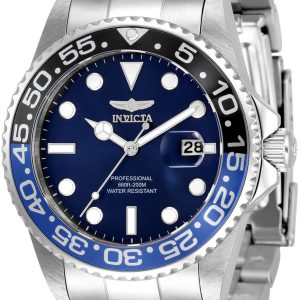 Invicta Herrklocka 33253 Pro Diver Blå/Stål Ø42 mm