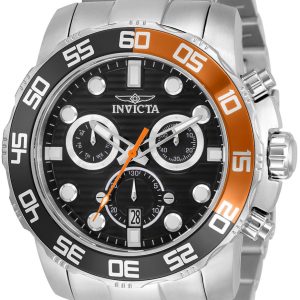 Invicta Herrklocka 33299 Pro Diver Svart/Stål Ø50 mm