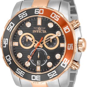 Invicta Herrklocka 33300 Pro Diver Grå/Roséguldstonat stål Ø50 mm