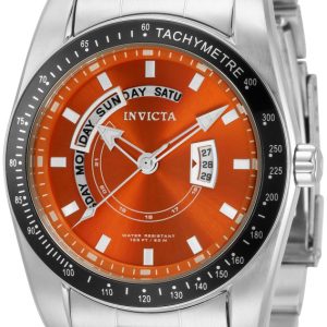 Invicta Herrklocka 33421 Specialty Orange/Stål Ø45 mm