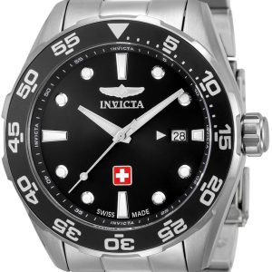 Invicta Herrklocka 33453 Pro Diver Svart/Stål Ø44 mm