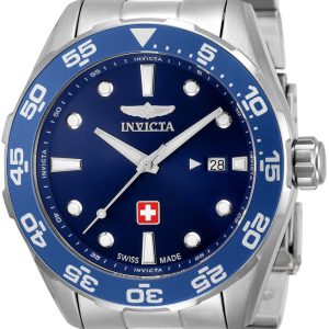 Invicta Herrklocka 33455 Pro Diver Blå/Stål Ø44 mm