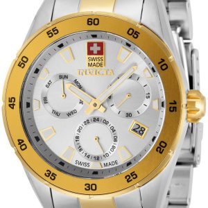 Invicta Herrklocka 33475 Pro Diver Silverfärgad/Gulguldtonat stål