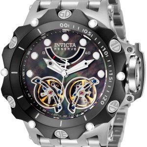 Invicta Herrklocka 33547 Svart/Stål Ø51 mm