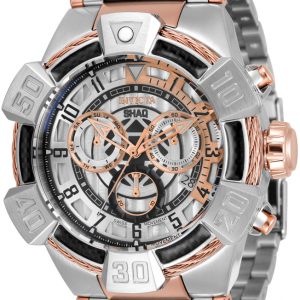 Invicta Herrklocka 33678 Silverfärgad/Roséguldstonat stål Ø52 mm