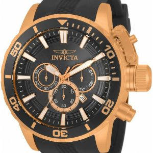 Invicta Herrklocka 33704 Corduba Mörkgrå/Gummi Ø52 mm