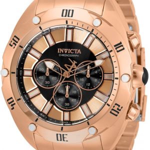 Invicta Herrklocka 33747 Flerfärgad/Roséguldstonat stål Ø50 mm