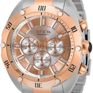 Invicta Herrklocka 33753 Flerfärgad/Roséguldstonat stål Ø50 mm