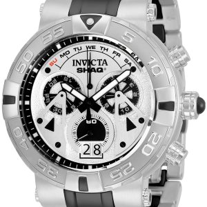 Invicta Herrklocka 33782 Shaq Vit/Stål Ø52 mm