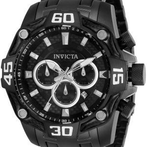 Invicta Herrklocka 33852 Pro Diver Svart/Stål Ø52 mm