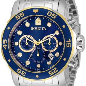 Invicta Herrklocka 33996 Pro Diver Blå/Stål Ø48 mm